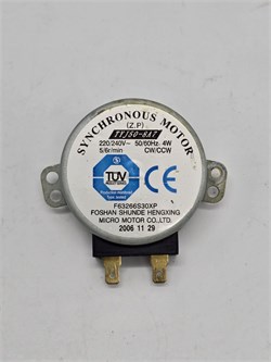 00754637-Б/У Двигатель вращения поддона для микроволновой печи  TYJ50-8A7 5/6r/min CW/CCW 4W 00754637-Б/У