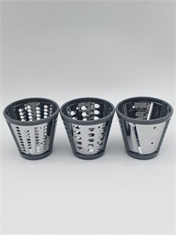 Насадки тёрки (комплект 3шт) для мясорубки Polaris PKM 2203L RTS17476000008533671