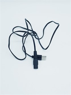 Кабель питания USB-A с двухконтактным разъемом для зарядки электробритвы Polaris длина 1,12см RTS17476000008533763