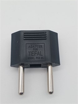 Универсальный переходник (адаптер) Tefal на европейскую розетку US-EU (черный) RTS17476000008533893