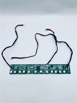 17166000000207 Электронный модуль управления Б/У для индукционной плиты Midea MIH64416F 17166000000207-бу