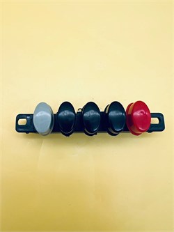 Блок кнопок (овальные кнопки) ZS-YC KQ-165C 1A 250V 05002013782 RTS17476000008532084 - фото 810804