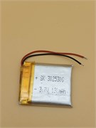 Аккумулятор 3,7v 12 mah (30х24х3мм) 00227-1