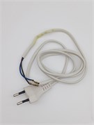 Шнур Б/У сетевой 2*0.5mm для мясорубки 110 см RTS17476000008533167-БУ