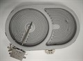 Конфорка (овальная) стеклокерамической плиты 2000/1100W D250/140 10.57411.504