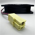 5799900100 Вентилятор обдува Beko 92x25x92мм ф.Nidec DJF92T7AS5-S02E21 DC12V, 0.065A 5799900100