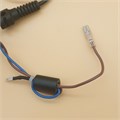 Сетевой шнур 2x0,5mm 130см для бытовой техники RTS174760000083781