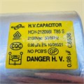 Высоковольтный конденсатор Б/У HCH-212098I T85 S 0,98µF±3%b 2100VAC HCH-212098I-БУ