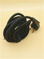 Шнур сетевой для утюга в тканевой оплётке 3 метра,черный RTS1747600000851891